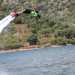 Il flyboarder si rituffa in acqua dopo aver terminato terminato il superman, in cui, come suggerisce il nome, viene proposta la classica posa delleroe dei fumetti, come si evince dalla posizione delle braccia 
