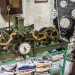 Il meccanismo del vecchio orologio della scuola Garibaldi in via Manzoni a Bari