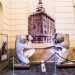 Nell'androne del municipio barese  stata adibita una sorta di camera mortuaria dedicata al Palazzo della Gazzetta, abbattuto nel 1982. Ci sono immagini in bianco e nero della struttura e soprattutto i quattro telemoni...