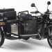 La Ural T, uno dei sidecar prodotti dall'unica azienda produttrice al mondo 