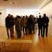 La sala espositiva durante una mostra