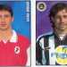 I giocatori introvabili di un album del 1997. A sinistra Sergio Volpi, ex centrocampista del Bari, a destra Paolo Pogg, ex attaccante dell'Udinese
