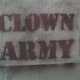Lo stancil della Clown army