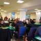 Una panoramica della sala del Torneo di scacchi Week End Citt� di Bari 2013 presso il Circolo Canottieri Barion Sporting Club Bari A.s.d.