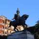 Filippo Cifariello è autore, tra le altre, della statua equestre di re Umberto I...