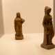 Catturano immediatamente la nostra attenzione due statuette fittili, cio� di terracotta, raffiguranti due donne, donate alla Basilica da un benefattore