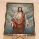 Raffigura Cristo a braccia aperte su nuvole mistiche e fu una delle ultime opere di Colonna, artista che ha lasciato il segno in tanti luoghi sacri di Bari