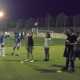Alcune delle ragazze durante l'allenamento