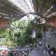 Il grande giardino interno della stazione di Atocha