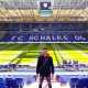 La Veltins-Arena di Gelsenkirchen, casa dello Schalke 04: uno degli stadi pi� spettacolari secondo il giovane