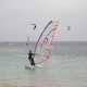 Torre Quetta, alcuni praticano windsurf e kitesurf
