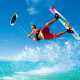 Kitesurfing
