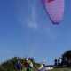 Parapendio in fase di partenza