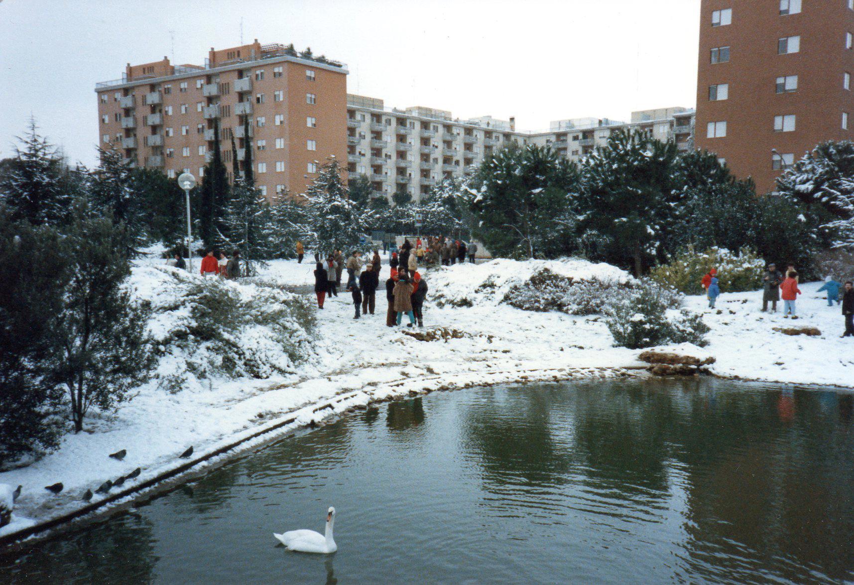 Bari La Storia Del Newyorkese Parco 2 Giugno Aperto Per Sempre In Un Giorno Di Neve Barinedita Testata Giornalistica Online