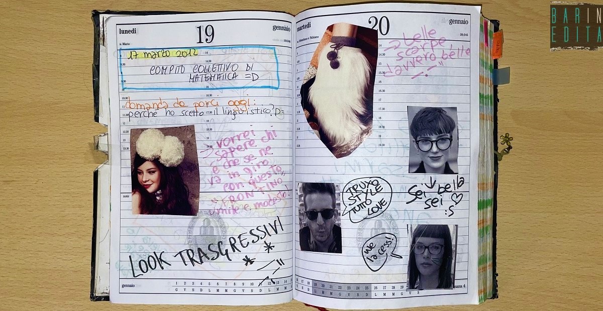Il vecchio diario scolastico: quel nostalgico scrigno di segreti, dediche,  ricordi e fotografie