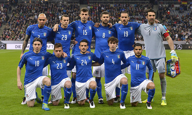 maglia della nazionale italiana 2016